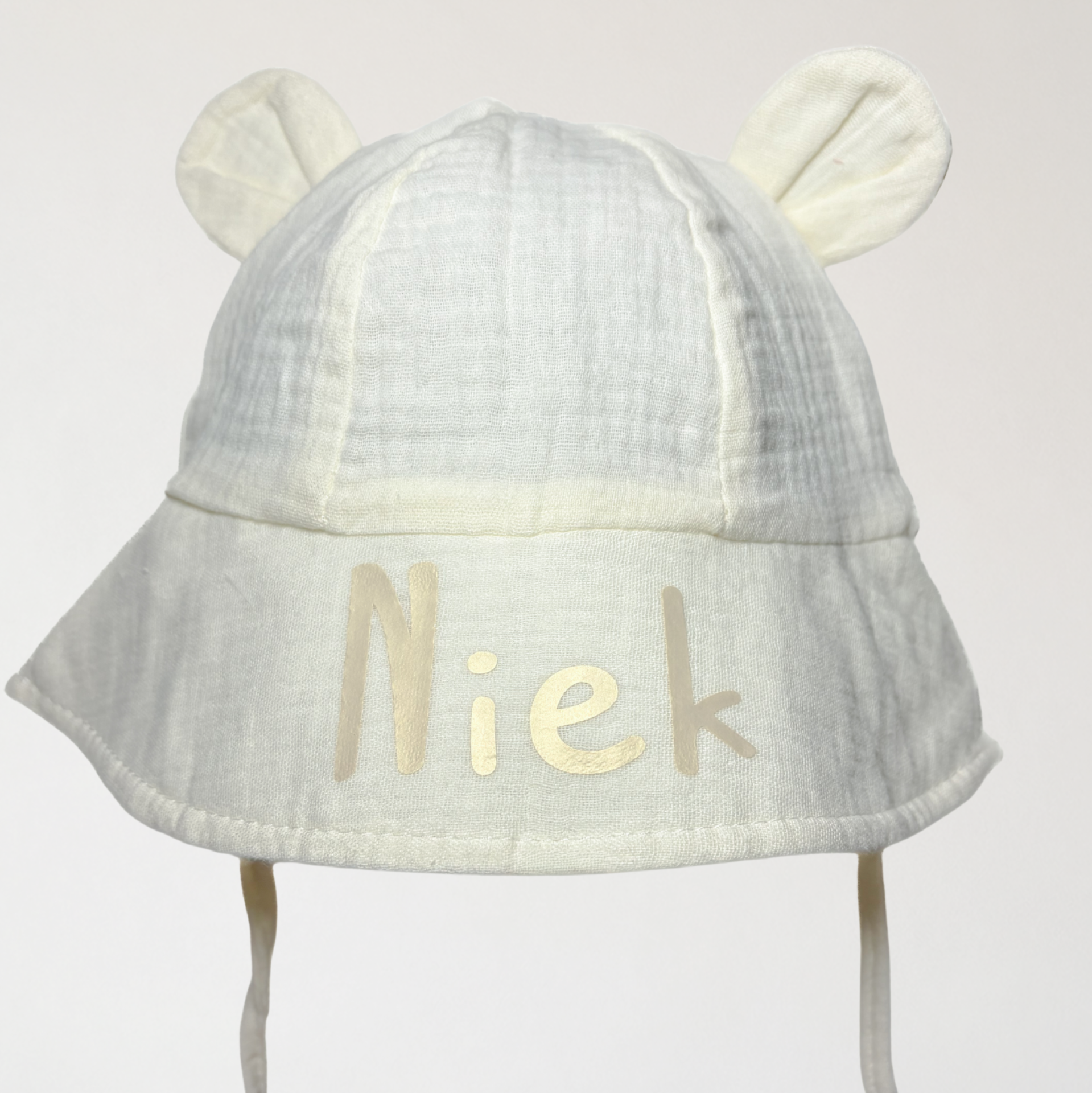 Zonnehoed baby, gepersonaliseerd