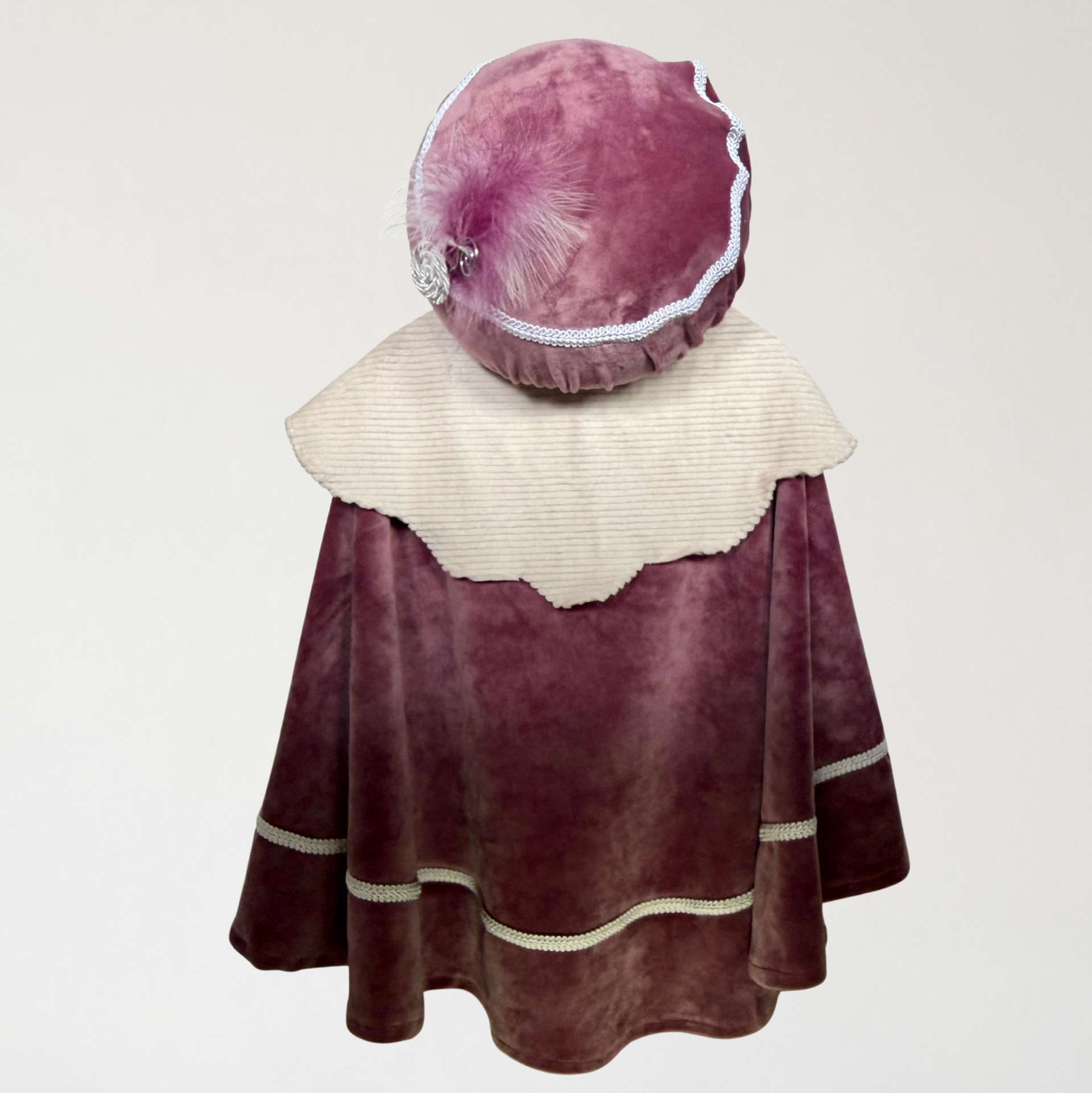 Gepersonaliseerde pietencape | Fluwelen pietencape | Pietencape | Studio Knetter | Sinterklaas